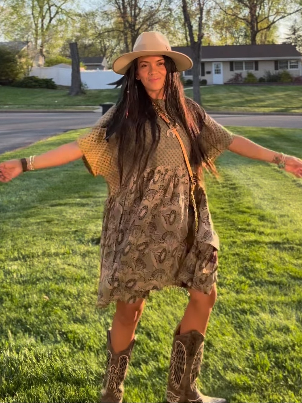 Kantha bae dress